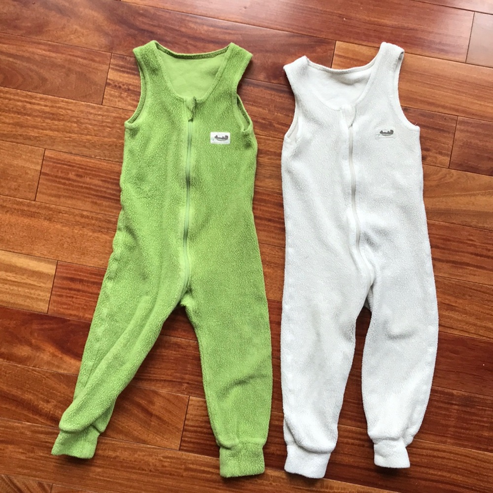 Snug Organics 2T Organic Cotton fleece overalls